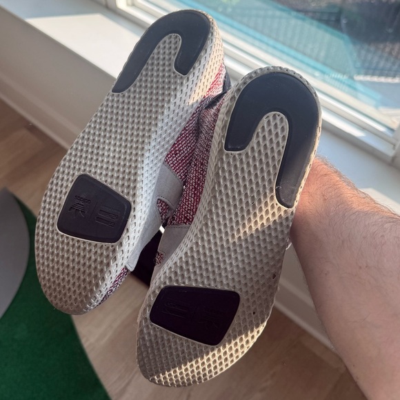 $159 NEW! - Adidas Pharrell Scarlet - Tennis HU v2 - 10.5 - Picture 6 of 12